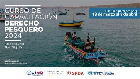 Curso De Capacitaci N En Derecho Pesquero Mar Del Per