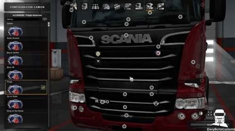 Custom Grill Badges V2 Scania Rjl Ets2 Mods Download