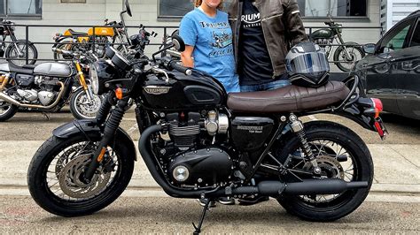 2018 Triumph Bonneville T120 Black – Dennis Kirk – Garage Build