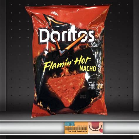 Flamin Hot Nacho Doritos The Junk Food Aisle