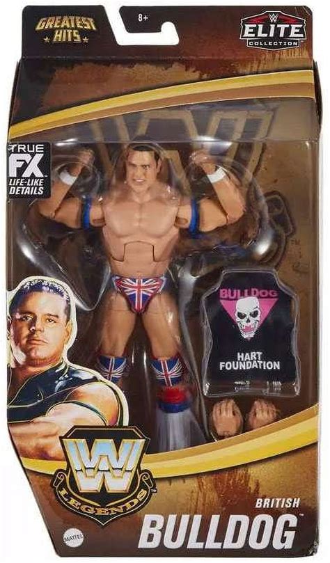 WWE Wrestling Legends Greatest Hits British Bulldog Action Figure ...