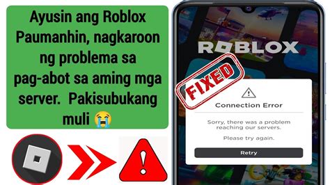 Ayusin Ang Roblox Paumanhin Nagkaroon Ng Problema Sa Pag Abot Sa Aming