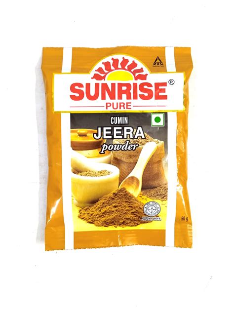 Sunrise Cumin Jeera Powder Gm Ekaeur Marketing Services Pvt Ltd