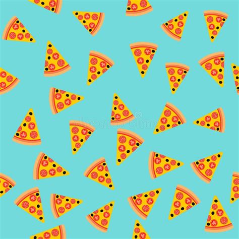 Pizza Pattern Wallpaper