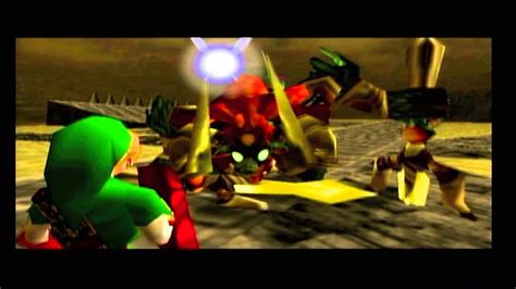 The Legend Of Zelda Ocarina Of Time Final Boss Ganon Youtube