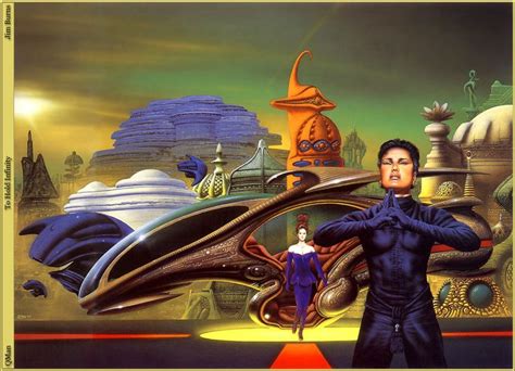 Artist Jim Burns Sci Fi Art Science Fiction Illustration 70s Sci Fi Art