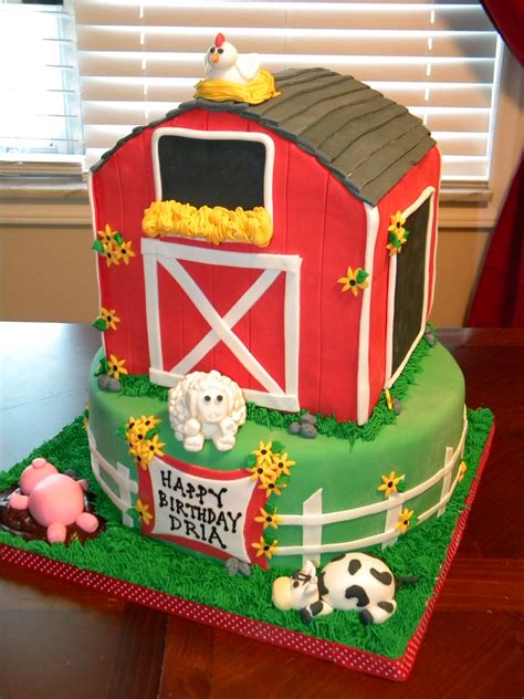 Barn Birthday Cake A Photo On Flickriver