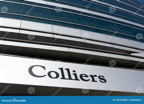 Colliers Logo at Headquarters in Silicon Valley Editorial Stock Photo ...