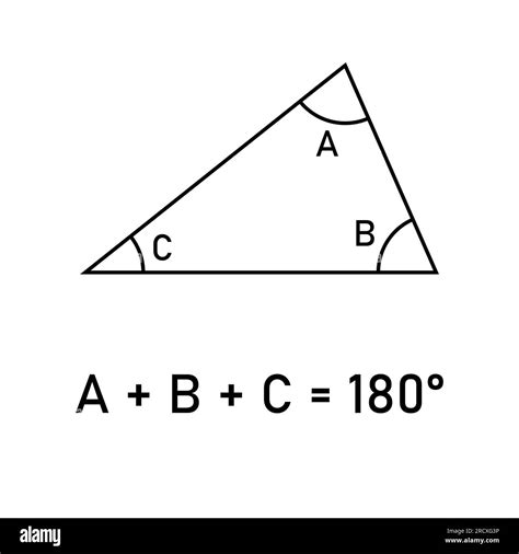 Interior angles in a triangle equals the straight angle 180 degrees ...