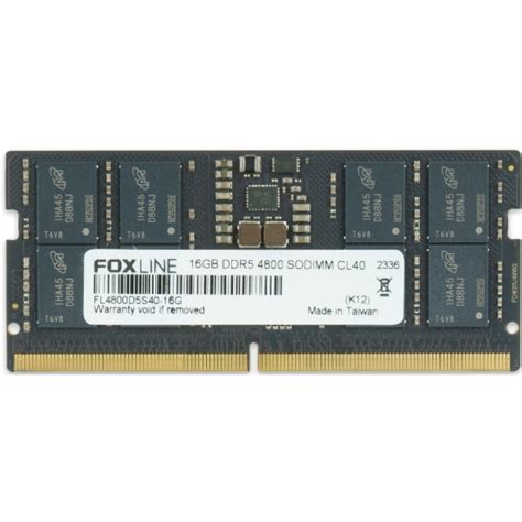 So Dimm Foxline Gb Ddr Fl D S