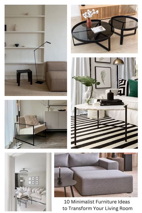 10 Minimalist Furniture Ideas to Transform Your Living Room - GODIYGO.COM