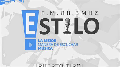 Estilo Fm Mhz La Nueva Sensacion Tu Mejor Manera De Escuchar