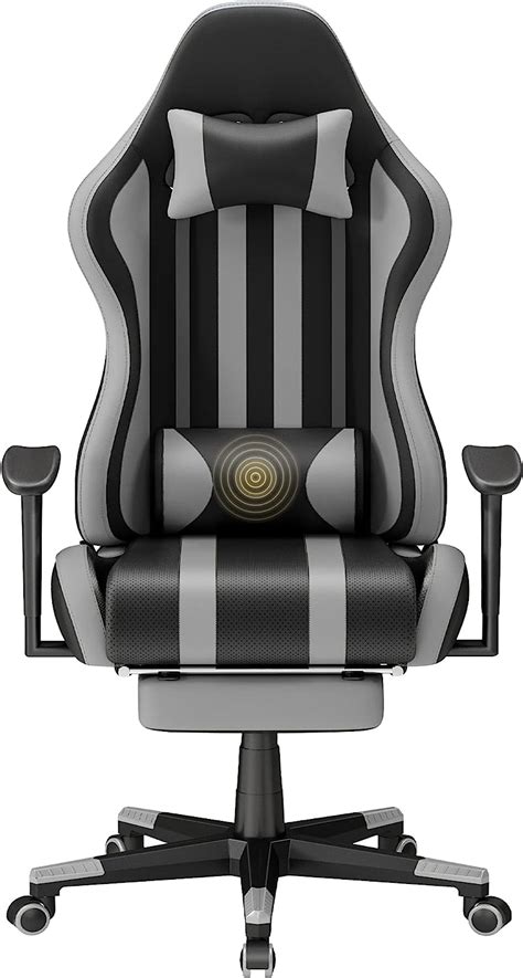 Soontrans Silla Gaming Con Masajeador Ergon Mico Silla Gamer Con