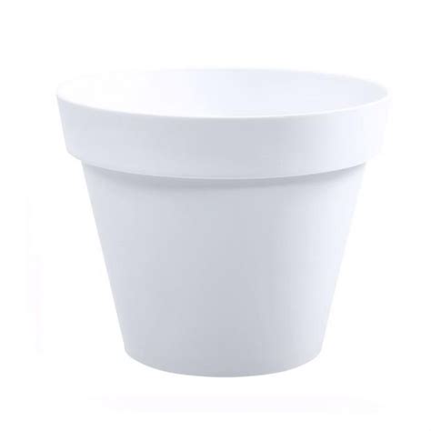 Pot De Fleur Toscane X Cm L Blanc