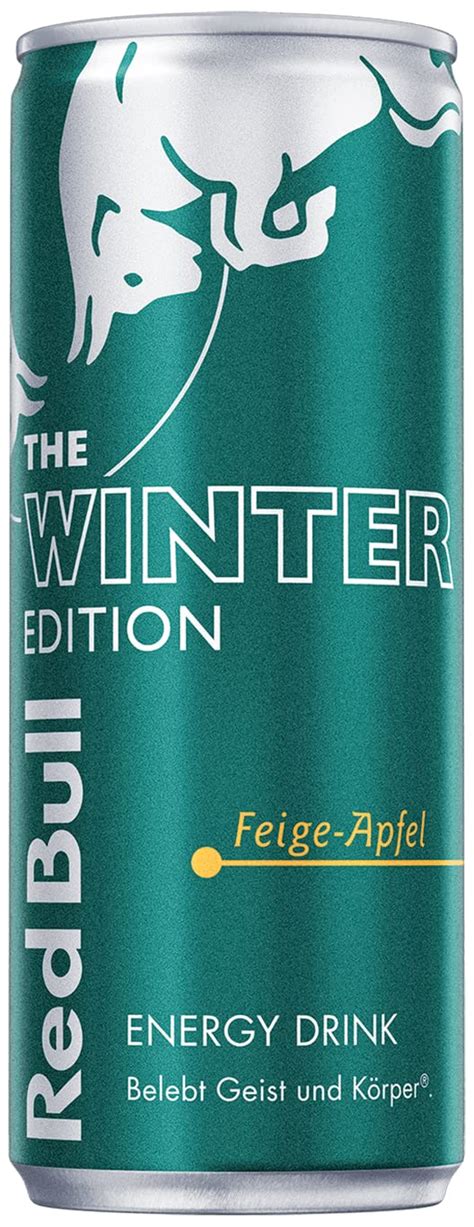 Red Bull Energy Drink Winter Edition Feige Apfel 250 Ml 24 Dosen