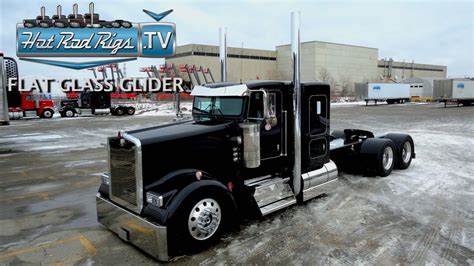 Flat Glass Kenworth W900 Fully Loaded With C 15 Power Built By The Best Hot Rod Rigs Tv