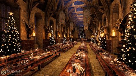 Christmas at Hogwarts Wallpapers - Top Free Christmas at Hogwarts ...