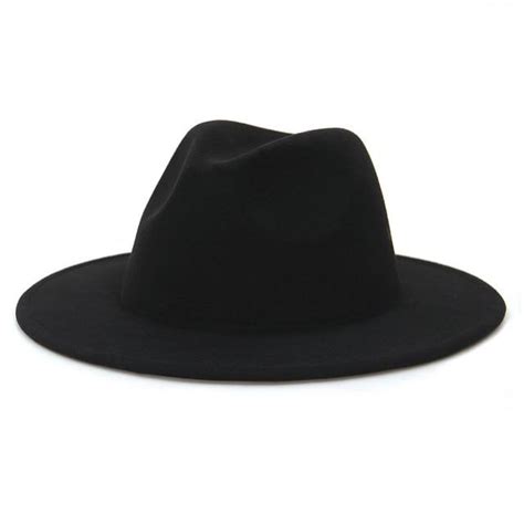 Luxury Unisex Wide Brim Vintage Australian Wool Felt Fedora Hat