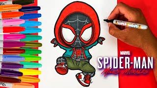 Dibujos Para Colorear De Spider Man Miles Morales Zappp