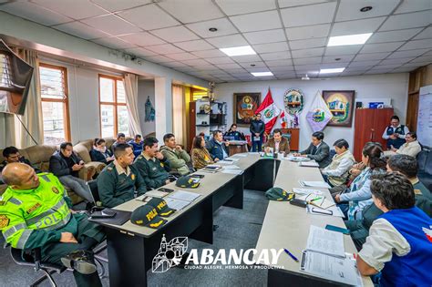 MPA Reunión Del Comité Provincial De Seguridad Ciudadana Avances Y