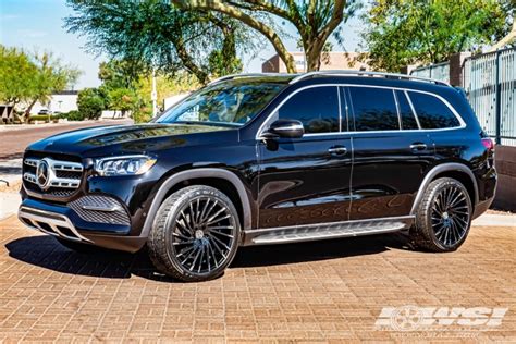 Mercedes Benz Gls Gl Class With Lexani Wraith In Gloss Black