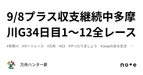 🤡 98🤡プラス収支継続中🤡多摩川g3👑4日目😍1〜12全レース💰｜💰💰万舟ハンター薪💰💰