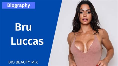 Bru Luccas Brazilian Bikini Model Influencer Biography Wiki Age