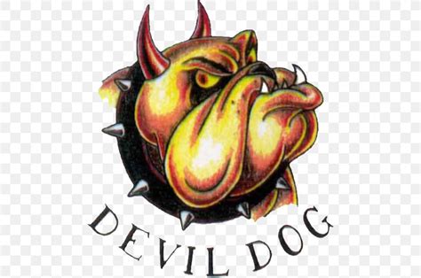 Owalo Design Teufel Hunden Devil Dog Tattoo