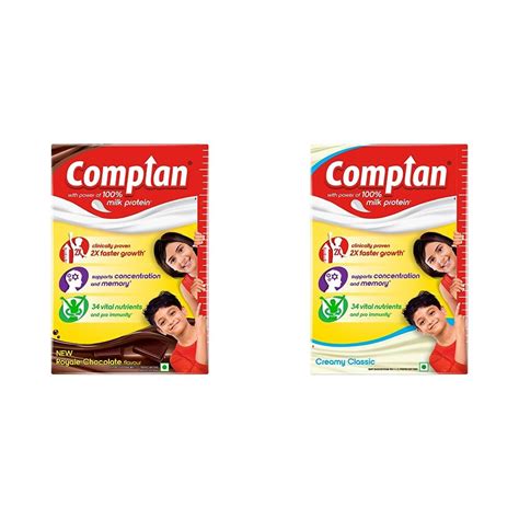 Complan Nutrition And Health Drink Royale Chocolate 500gm Carton