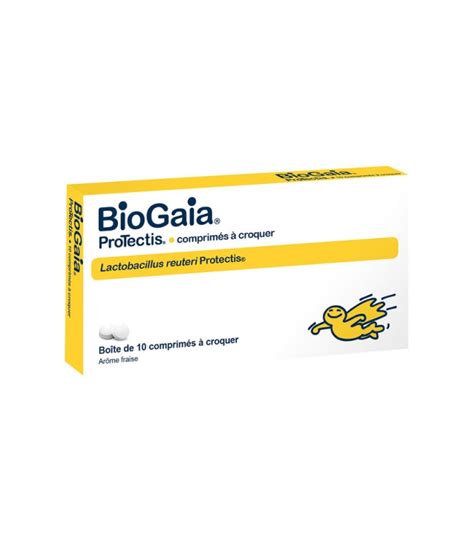 Biogaia Probiotique Comprim S Croquer Gout Fraise Comprim S