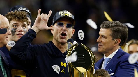 Michigan Football's National Championship Hats Do Not Match