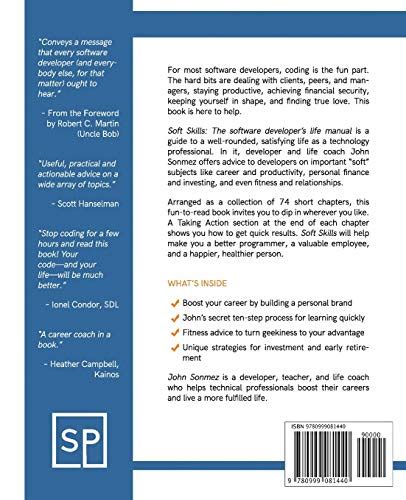 Soft Skills: The Software Developer's Life Manual | Pricepulse
