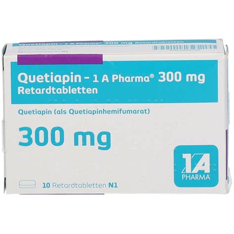 Quetiapin A Pharma Mg Retardtabletten St Mit Dem E Rezept