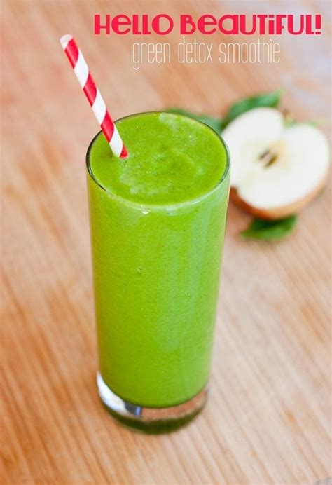 Hello Beautiful Green Detox Smoothie Eating Bird Food Bloglovin