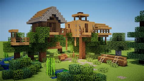 Minecraft Treehouse By Trinapple Cool Minecraft Houses Minecraft Hot Sex Picture