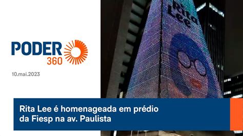 Rita Lee Homenageada Em Pr Dio Da Fiesp Na Av Paulista Youtube