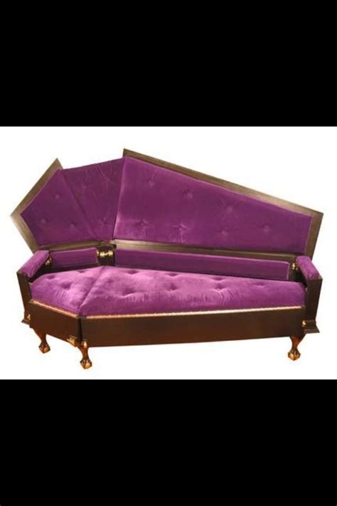 Coffin couch | Couch, Creepy decor, Sofa design