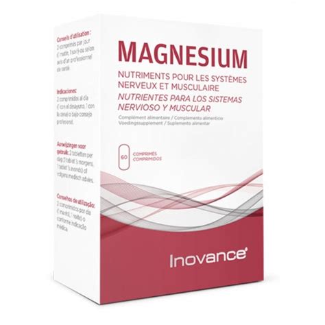 INOVANCE MAGNESIUM 60 Comprimés Pharmacie en ligne Citypharma