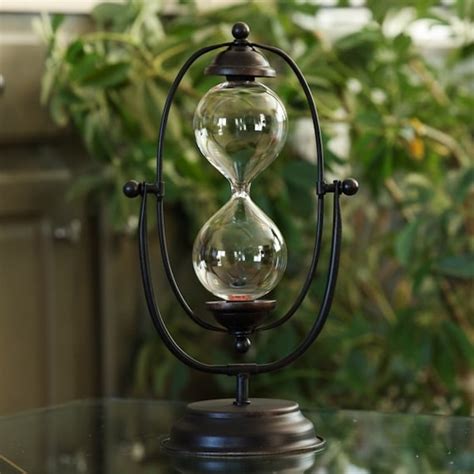 Rustic Metal Rotating Fillable Hourglass Sand Ceremony Etsy