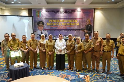 Bunda Literasi Provinsi Lampung Buka Kegiatan Pengembangan Budaya