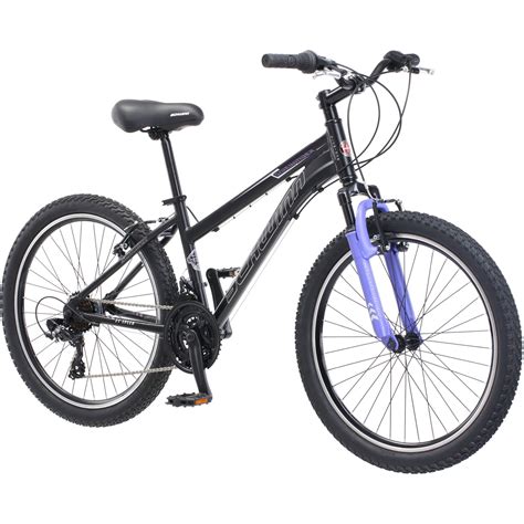 Schwinn Sidewinder Mountain Bike 24 In Wheels Black Purple 21