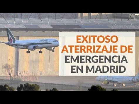 LIVE VIDEO Aterizare de urgență la Madrid Un avion cu 130 de pasageri