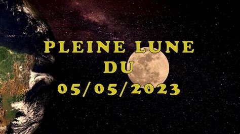 Ciel Du Er Mai Pleine Lune Du Mai Youtube