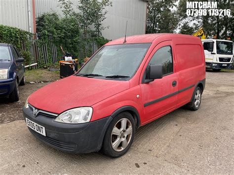 John Pye Vehicle Auctions Location Mitcham Vauxhall Combo