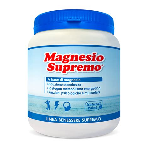 Magnesio Supremo 300 G Integratore Contro Stanchezza