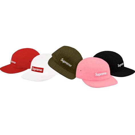 Fuck Everybody Jacquard Camp Cap Spring Summer Supreme