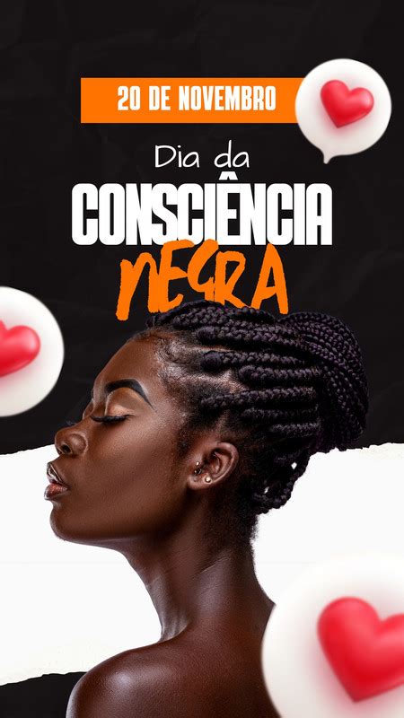 Página 3 Modelos de Dia da Consciência Negra customizáveis e grátis