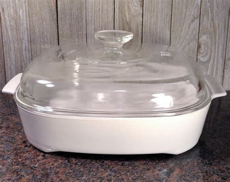 Corning Ware 10 Microwave Browning Skillet Casserole Dish W Lid