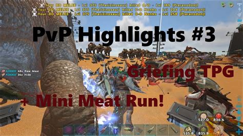 Ark Official Pvp Griefing Tpg Pvp Highlights Ark Survival