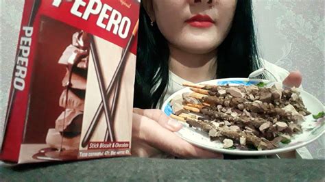 🦒Mukbang/Pepero sticks/Палочки Пеперо/Asmr🍢 - YouTube